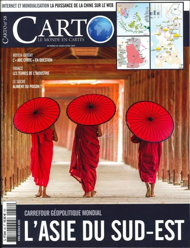 ASIE DU SUD EST – GEOPOLITIQUE: L’ASEAN en cartes, un numéro du magazine «Carto»