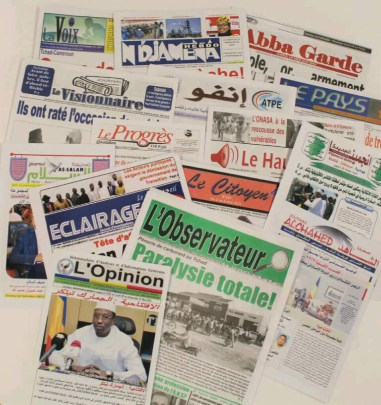 TCHAD – MÉDIAS : Menaces sur les médias avant les élections de la fin décembre