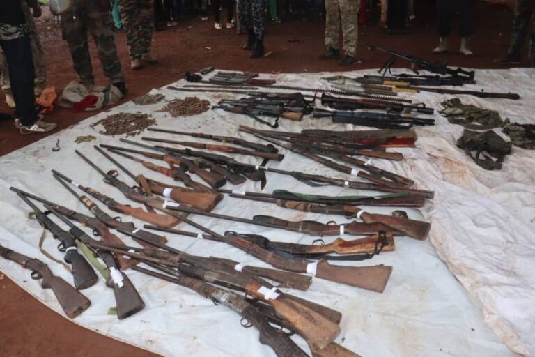 CENTRAFRIQUE – CONFLIT : Plus de 5 000 combattants démobilisés en 2025 selon l’ONU